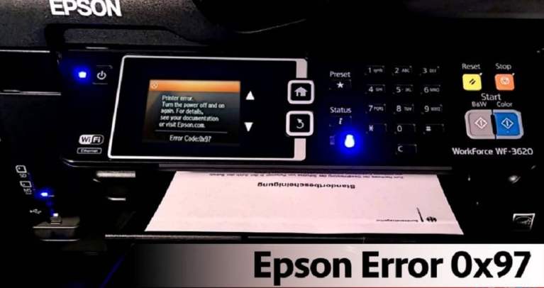 [Fixed] How to Fix Epson Printer Error Code 0x97